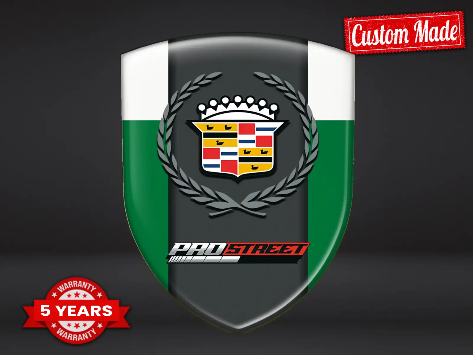 Cadillac Striscioni Auto Personalizzati Stile Max Pro Durevoli ST